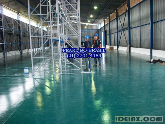 Aplicação De Piso De Concreto Polido